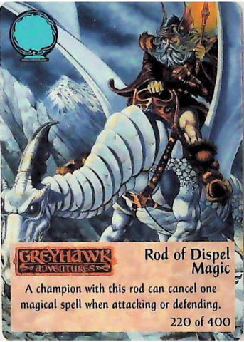 SpellFire CCG | Rod of Dispel Magic - 1st Edition 220/440 | The Nerd Merchant