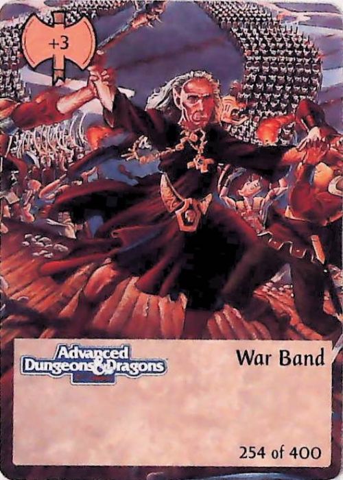 Spellfire CCG | War Band - 1st Edition 254 of 400 | The Nerd Merchant