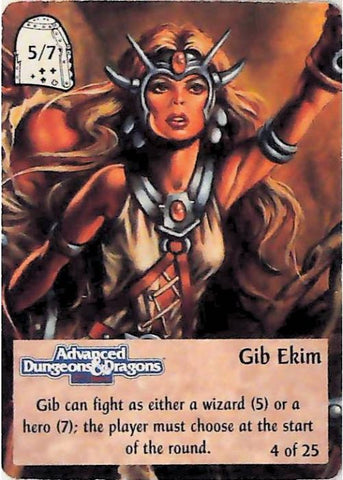 SpellFire CCG | Gib Ekim - 1st Edition Special 4/25 | The Nerd Merchant