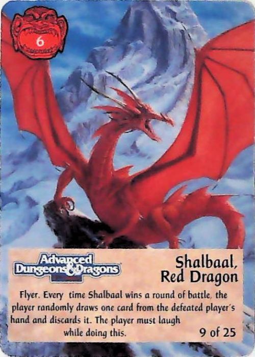 SpellFire CCG | Shalbaal, Red Dragon - 1st Edition Special 9/25 | The Nerd Merchant