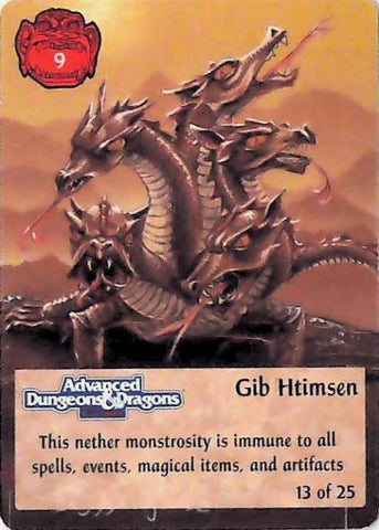 SpellFire CCG | Gib Htimsen - 1st Edition Special 13/25 | The Nerd Merchant