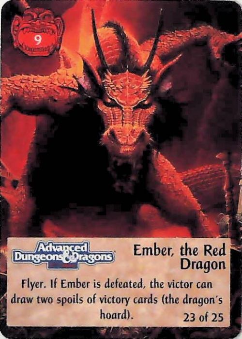 SpellFire CCG | Ember, the Red Dragon - 1st Edition Special 23/25 | The Nerd Merchant