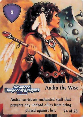 SpellFire CCG | Andra the Wise - 1st Edition Special 24/25 | The Nerd Merchant