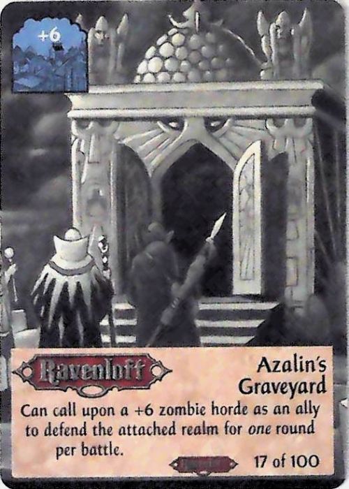 Spellfire CCG | Azalin's Graveyard - Ravenloft 17/100 | The Nerd Merchant