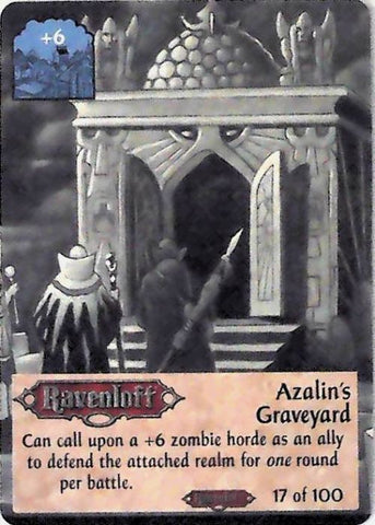 Spellfire CCG | Azalin's Graveyard - Ravenloft 17/100 | The Nerd Merchant