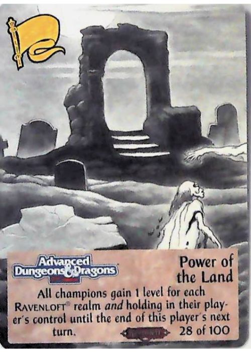 Spellfire CCG | Power of the Land - Ravenloft 28/100 | The Nerd Merchant