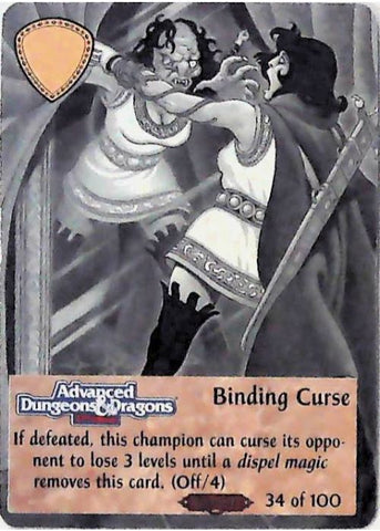 Spellfire CCG | Binding Curse - Ravenloft 34/100 | The Nerd Merchant