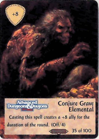 Spellfire CCG | Conjure Grave Elemental - Ravenloft 35/100 | The Nerd Merchant