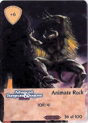 Spellfire CCG | Animate Rock - Ravenloft 36/100 | The Nerd Merchant