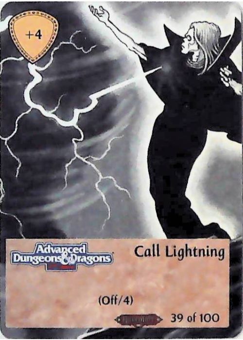 Spellfire CCG | Call Lightning - Ravenloft 39/100 | The Nerd Merchant