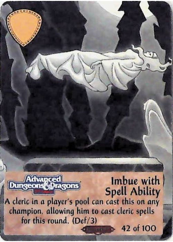 Spellfire CCG | Imbue with Spell Ability - Ravenloft 42/100 | The Nerd Merchant