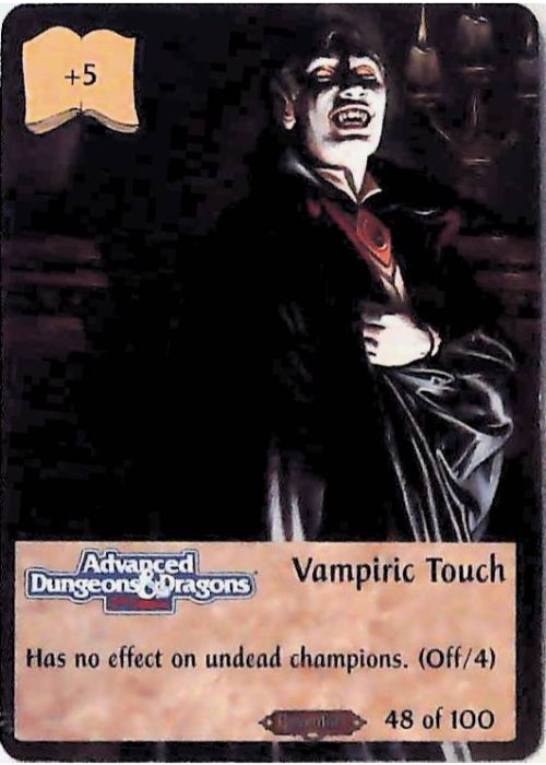 Spellfire CCG | Vampiric Touch - Ravenloft 48/100 | The Nerd Merchant