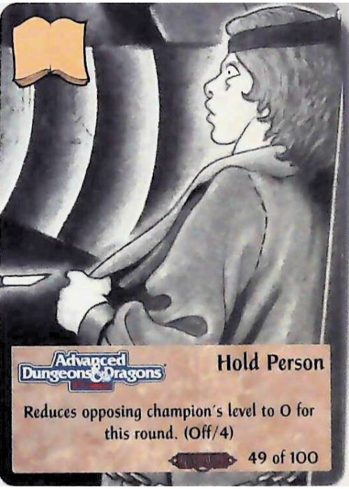 Spellfire CCG | Hold Person - Ravenloft 49/100 | The Nerd Merchant