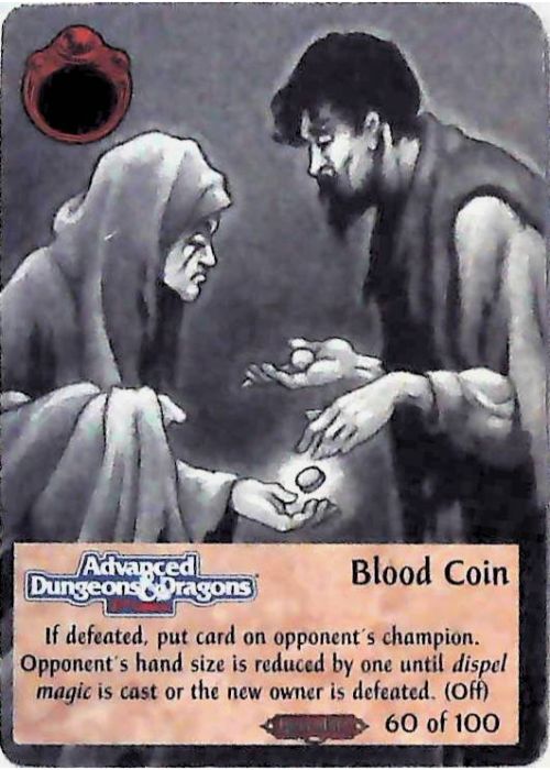 Spellfire CCG | Blood Coin - Ravenloft 60/100 | The Nerd Merchant