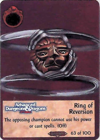 Spellfire CCG | Ring of Reversion - Ravenloft 63/100 | The Nerd Merchant