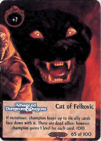 Spellfire CCG | Cat of Felkovic - Ravenloft 65/100 | The Nerd Merchant