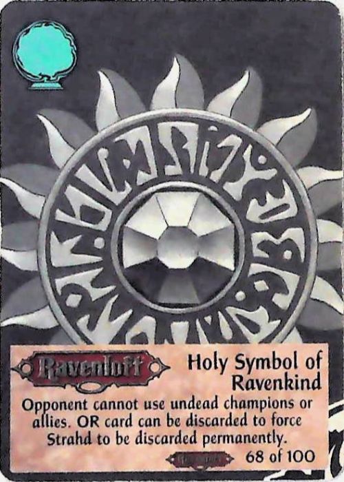 Spellfire CCG | Holy Symbol of Ravenkind - Ravenloft 68/100 | The Nerd Merchant