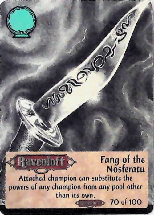 Spellfire CCG | Fang of the Nosferatu - Ravenloft 70/100 | The Nerd Merchant