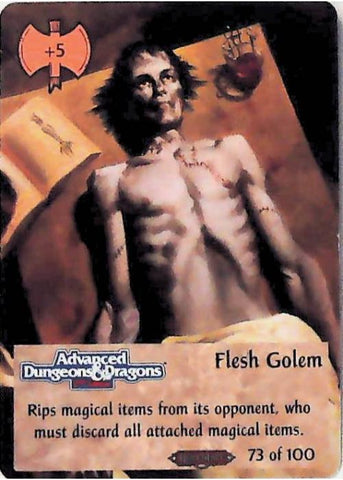 Spellfire CCG | Flesh Golem - Ravenloft 73/100 | The Nerd Merchant