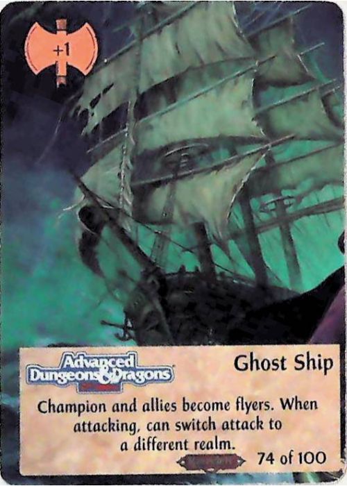 Spellfire CCG | Ghost Ship - Ravenloft 74/100 | The Nerd Merchant