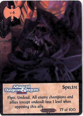 Spellfire CCG | Spectre - Ravenloft 77/100 | The Nerd Merchant