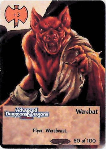 Spellfire CCG | Werebat - Ravenloft 80/100 | The Nerd Merchant