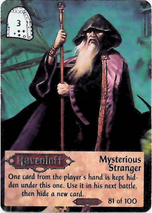 Spellfire CCG | Mysterious Stranger - Ravenloft 81/100 | The Nerd Merchant