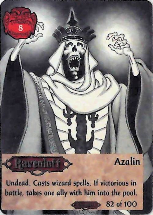 Spellfire CCG | Azalin - Ravenloft 82/100 | The Nerd Merchant