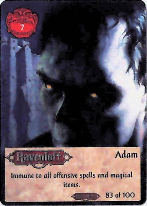 Spellfire CCG | Adam - Ravenloft 83/100 | The Nerd Merchant