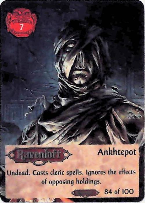 Spellfire CCG | Ankhtepot - Ravenloft 84/100 | The Nerd Merchant
