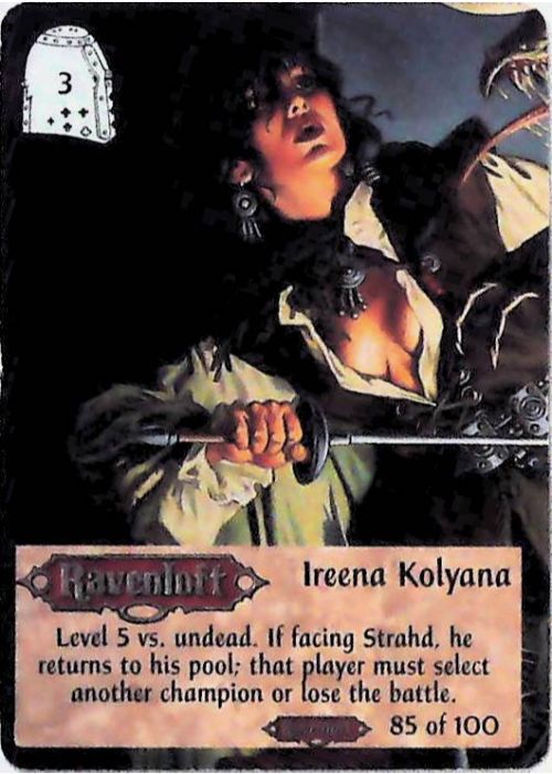 Spellfire CCG | Ireena Kolyana - Ravenloft 85/100 | The Nerd Merchant