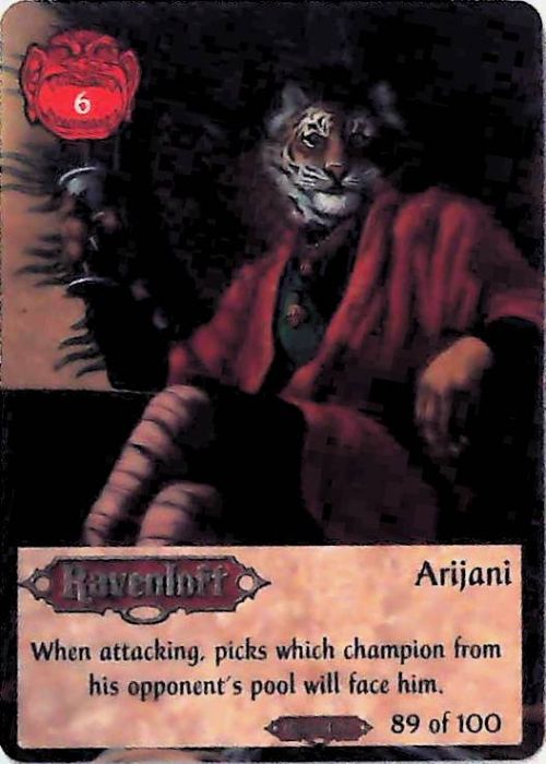 Spellfire CCG | Arijani - Ravenloft 89/100 | The Nerd Merchant