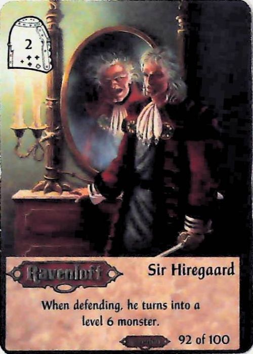 Spellfire CCG | Sir Hiregaard - Ravenloft 92/100 | The Nerd Merchant