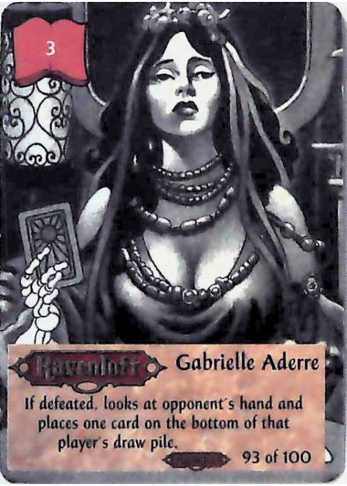 Spellfire CCG | Gabrielle Aderre - Ravenloft 93/100 | The Nerd Merchant