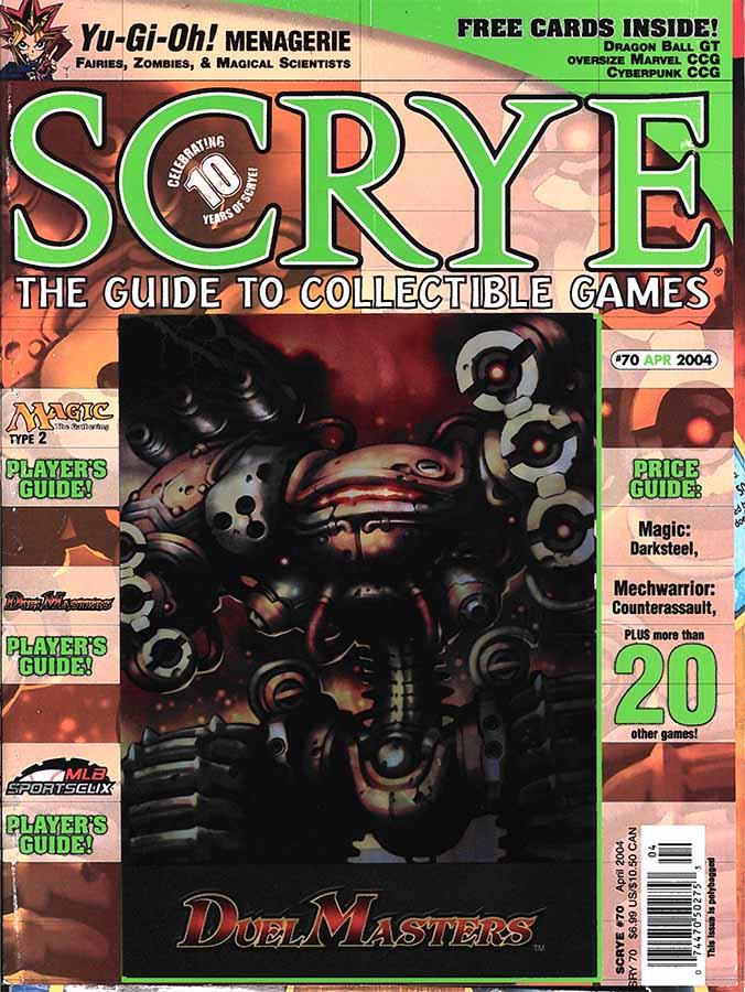 Gaming Magazine | Scrye #70 [Apr 2004] (Duel Masters) | The Nerd Merchant