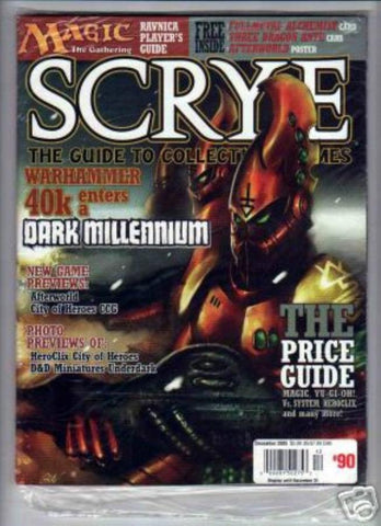 Gaming Magazine | Scrye #90 [Dec 2005] (Warhammer 40k) | The Nerd Merchant
