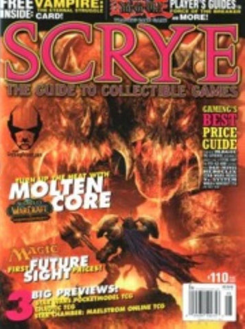 Gaming Magazine | Scrye #110 [Aug 2007] (World of Warcaft TCG) | The Nerd Merchant