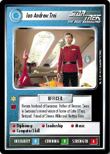 Star Trek CCG | Ian Andrew Troi - Alternate Universe | The Nerd Merchant
