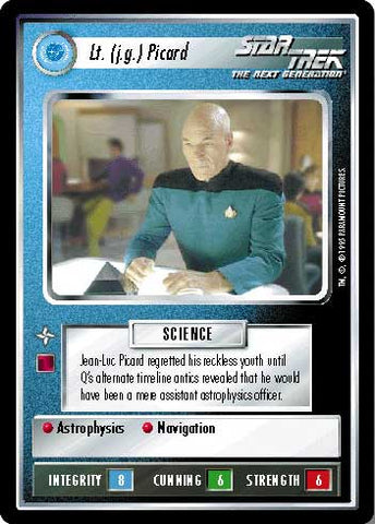 Star Trek CCG | Lt. (j.g.) Picard - Alternate Universe | The Nerd Merchant
