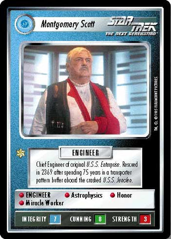 Star Trek CCG | Montgomery Scott - Alternate Universe | The Nerd Merchant