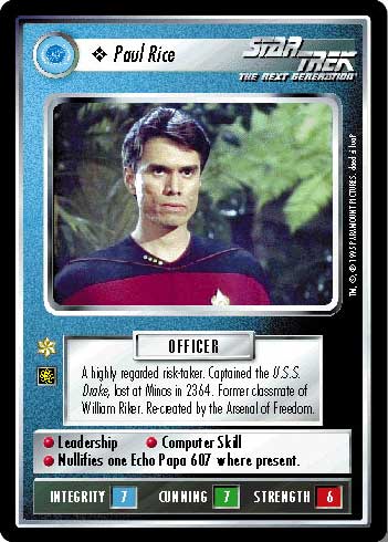 Star Trek CCG | Paul Rice - Alternate Universe | The Nerd Merchant