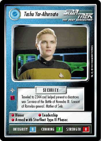 Star Trek CCG | Tasha Yar - Alternate - Alternate Universe | The Nerd Merchant