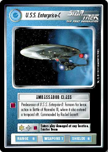 Star Trek CCG | U.S.S. Enterprise-C - Alternate Universe | The Nerd Merchant