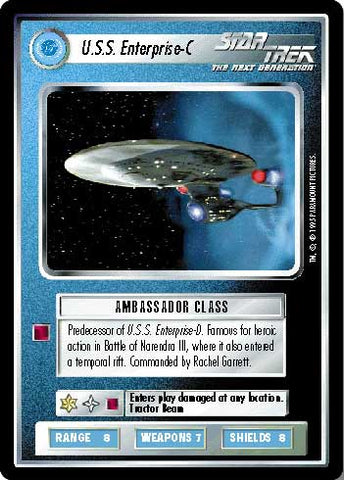 Star Trek CCG | U.S.S. Enterprise-C - Alternate Universe | The Nerd Merchant