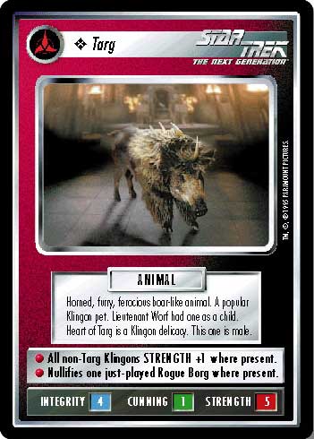 Star Trek CCG | Targ - Alternate Universe | The Nerd Merchant