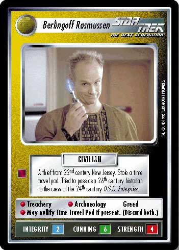 Star Trek CCG | Berlingoff Rasmussen - Alternate Universe | The Nerd Merchant