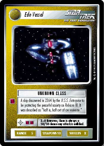 Star Trek CCG | Edo Vessel - Alternate Universe | The Nerd Merchant