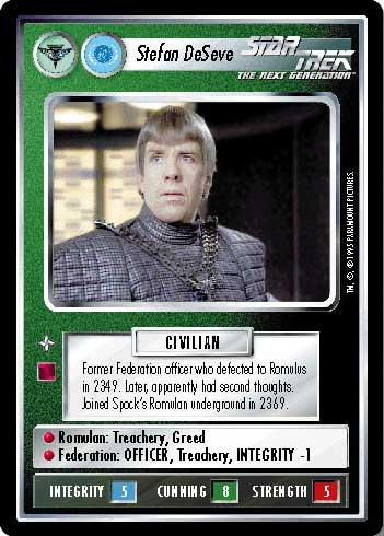 Star Trek CCG | Stefan DeSeve - Alternate Universe | The Nerd Merchant