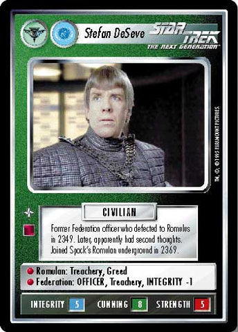 Star Trek CCG | Stefan DeSeve - Alternate Universe | The Nerd Merchant