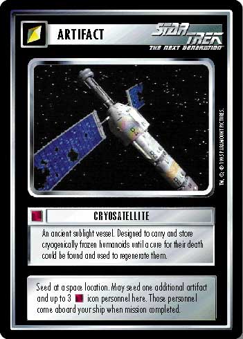 Star Trek CCG | Cryosatellite - Alternate Universe | The Nerd Merchant